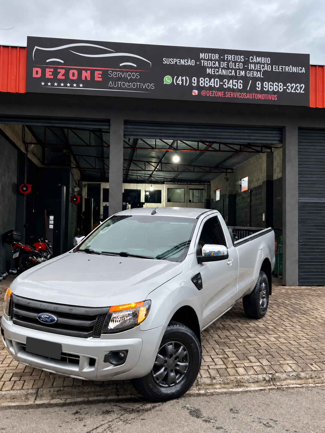 Fachada da DEZONE Serviços Automotivos